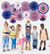 4th of July Patriotic Decorations 12PCS Hanging Paper Fan for USA Patriotic Decorations Independence Day Memorial Day American Theme Party Veterans Birthday Decor Supplies